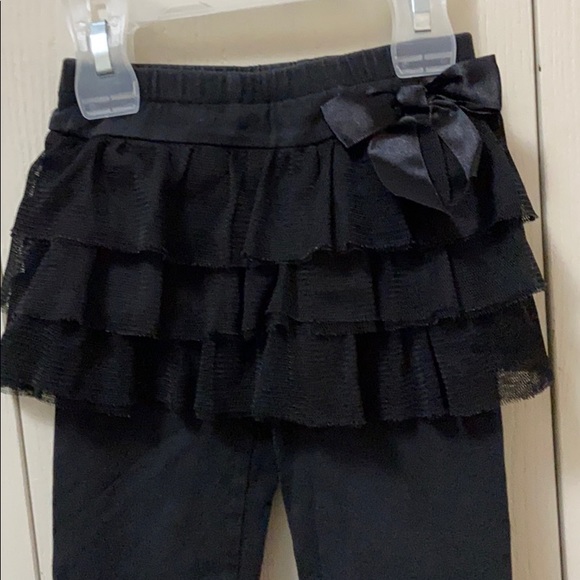 The Children’s Place Black Tutu Leggings - Picture 2 of 3